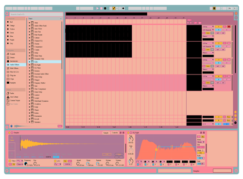 Coral Theme for Ableton 10